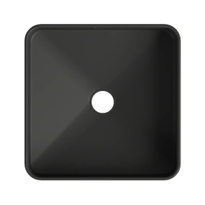 Раковина накладная Aqueduto ESPIRAL, 370*370, черный матовый (ESP0340)