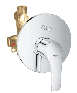 Смеситель для ванны GROHE Eurosmart в комплекте с монтажной частью, хром (33305002)