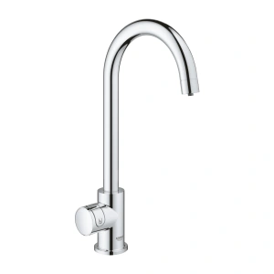 Кран для кухонной мойки GROHE Blue Home Mono с системой фильтрации, охлаждения и газирования воды, Wi-Fi, хром (31498001)