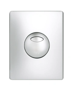 Панель смыва для унитаза GROHE Skate для вертикального и горизонтального монтажа с 3 режимами смыва, матовый хром (38862P00)