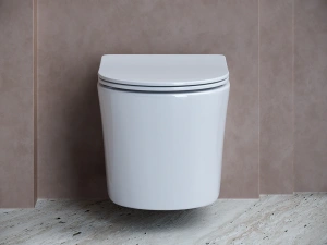 Подвесной унитаз Ceramicanova Балеарика безободковый, белый (CN6000)