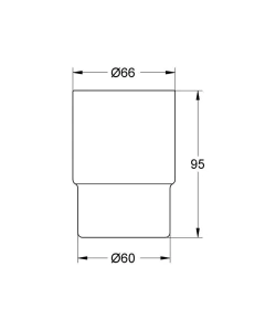 Стакан для зубных щеток GROHE Essentials (40372001)