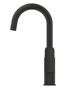 Смеситель для раковины GROHE Cubeo с донным клапаном, L-size, матовый черный (1017712430)