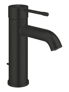 Смеситель для раковины GROHE Essence с донным клапаном, S-size, матовый черный (235892431)