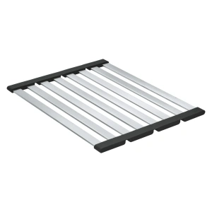 Кухонная подставка для посуды GROHE складная, нержавеющая сталь, матовый (40856SD0)