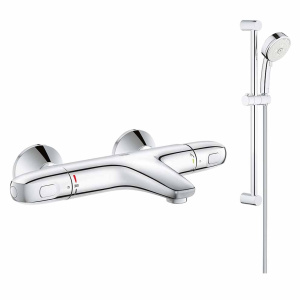 Готовый комплект для ванной комнаты GROHE Grohtherm 1000 New, хром (NB0033-1)