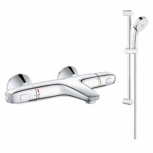 Готовый комплект для ванной комнаты GROHE Grohtherm 1000 New, хром (NB0033-1)