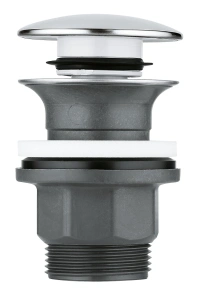 Донный клапан нажимной GROHE, хром (40824000/U2), уцененный товар