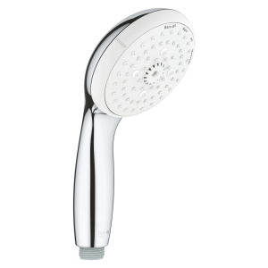 Ручной душ GROHE Tempesta 100, 4 режима, хром/белый (28421002)