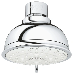 Верхний душ GROHE Tempesta Rustic 100, 9,5 л/мин, 4 режима, хром (27610001)