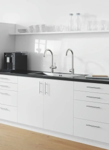 Кран для кухонной мойки GROHE Blue Home Mono с системой фильтрации, охлаждения и газирования воды, Wi-Fi, хром (31498001)