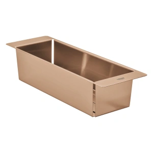 Кухонный дуршлаг GROHE многофункциональный, теплый закат, матовый (40852DL0)