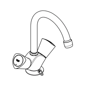 Смеситель для раковины GROHE Costa S, хром (21338001)