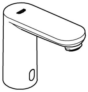 Смеситель для раковины GROHE Eurosmart Cosmopolitan E инфракрасный, хром (36330001)