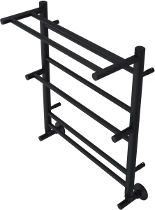 Полотенцесушитель водяной Aquatek Альфа П7 500x600, черный муар AQ RRP0760BL