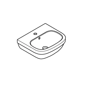 Мини-раковина GROHE Euro Ceramic с гигиеническим покрытием 45 см,альпин-белый (3932400H)