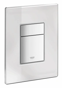 Панель смыва для унитаза GROHE Skate Cosmopolitan Glass с зеркальной поверхностью, зеркальный (389160A0)