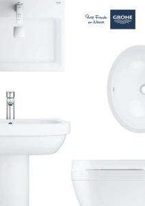 Раковина подвесная GROHE Cube Ceramic 60 см, альпин-белый (3947300H)