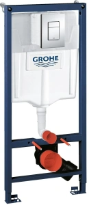 Комплект инсталляции GROHE Rapid SL 4 в 1 с унитазом Bau Ceramic и сиденьем с микролифтом (NW0103)