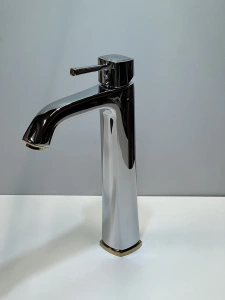 Смеситель для раковины GROHE Grandera, XL-Size, хром/золото (23313IG0/U), уцененный товар