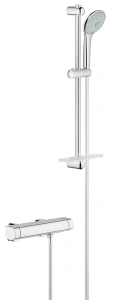 Термостат для душа GROHE Grohtherm 2000 с душевым гарнитуром, хром (34195001)