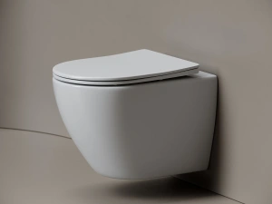Подвесной унитаз Ceramicanova Тренд безободковый, смыв Торнадо, белый (CN4008T)