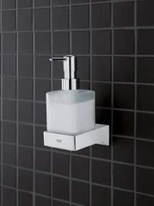 Дозатор жидкого мыла GROHE Selection Cube, хром (40805000)