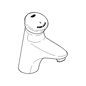 Кран для раковины GROHE Eurodisc SE автоматический, без функции смешивания, хром (36249000)