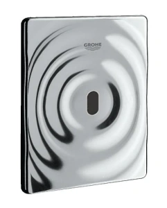 Панель смыва для писсуара GROHE Tectron Surf инфракрасная, питание от батареи 6V, хром (37337001)