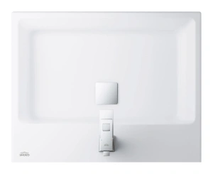Раковина накладная GROHE Cube Ceramic 60 см, альпин-белый (3947700H)
