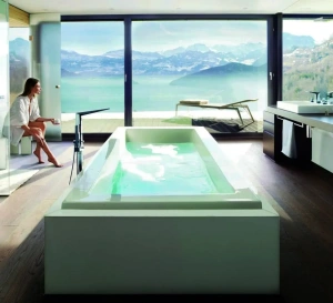 Внешняя часть смесителя для ванны GROHE Allure Brilliant напольного монтажа, хром (23119001)