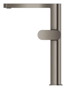 Смеситель для раковины GROHE Plus, XL-Size, гладкий корпус, темный графит матовый (32618AL4)