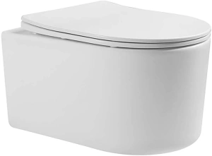 Унитаз Aquatek МИЯ подвесной с сиденьем с микролифтом, белый AQ2004-00