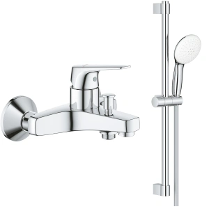 Готовый комплект для ванны и душа GROHE BauFlow, хром (NSB0180)