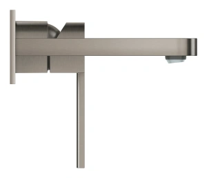 Внешняя часть смесителя для раковины GROHE Plus на 2 отверстия, M-Size, темный графит матовый (29303AL3)