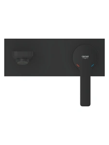 Внешняя часть смесителя для раковины GROHE Lineare, L-Size, матовый черный (234442431)