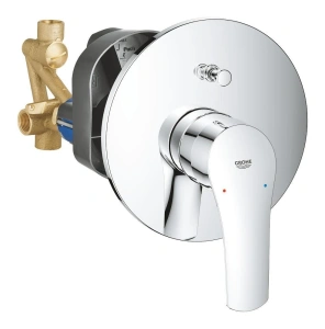 Готовый комплект для ванной комнаты GROHE Eurosmart скрытого монтажа, хром (NB0062)