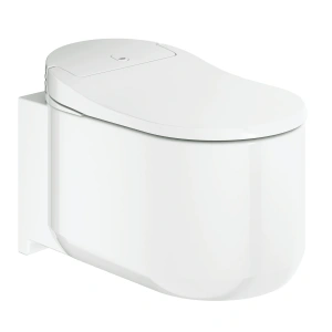 Унитаз-биде GROHE Sensia Arena в наборе с панелью смыва (хром), системой инсталляции и комплектом для автоматического смыва (120172)