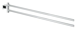 Держатель для полотенца GROHE Essentials Cube двойной, поворотный, хром (40624001)