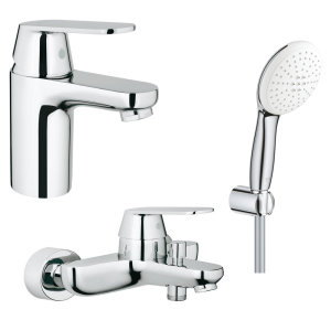 Готовый комплект для ванной комнаты GROHE Eurosmart Cosmopolitan, хром (NB0040)