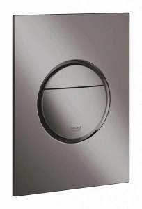 Панель смыва для унитаза GROHE Nova Cosmopolitan S, 3 режима, темный графит глянцевый (37601A00)