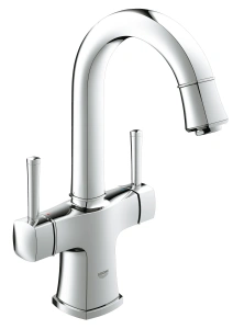 Смеситель для раковины GROHE Grandera с донным клапаном и поворотным изливом, хром (21107000)