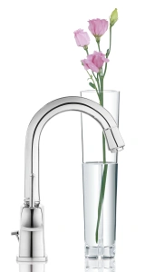 Смеситель для раковины GROHE Grandera с донным клапаном и поворотным изливом, хром (21107000)