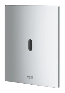 Панель смыва для унитаза GROHE Tectron Bau E инфракрасная, питание от сети 230V, хром (39881000)