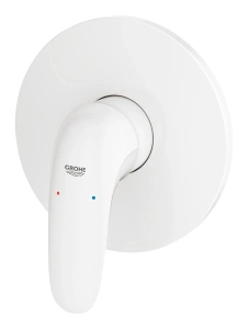Внешняя часть смесителя для душа GROHE Eurostyle скрытого монтажа, белая луна (24046LS3)