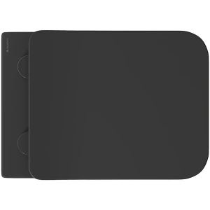 Унитаз подвесной Aqueduto MACIO 520*370 безободковый, сиденье с микролифтом, черный матовый (MACT2140)