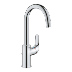 Смеситель для раковины GROHE Euroeco, с донным клапанном, хром (24272001)