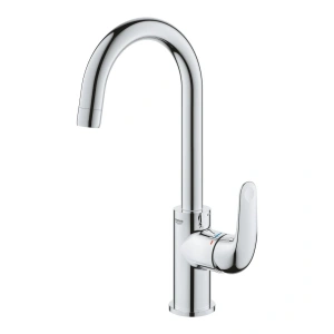 Смеситель для раковины GROHE Euroeco, с донным клапанном, хром (24272001)