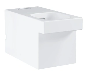 Унитаз напольный с бачком и сиденьем с микролифтом GROHE Cube Ceramic, альпин-белый (NW0037)
