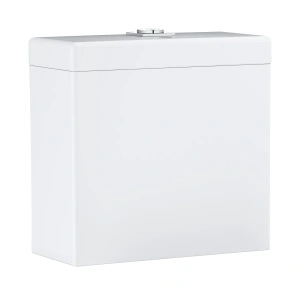 Унитаз напольный с бачком и сиденьем с микролифтом GROHE Cube Ceramic, альпин-белый (NW0037)